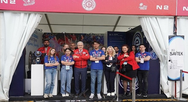 TEKNOFEST KKTCde Ege Üniversitesi Rüzgârı Esti