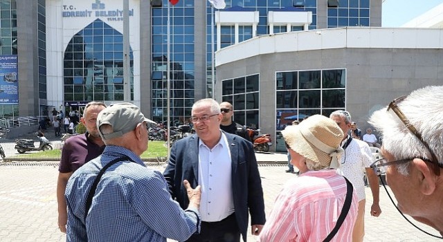 Edremitte Ferdi Zeyrek anısına lokma hayrı