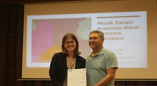 Ege Üniversitesinde “Vokal Süsleme Teknikleri” Workshopu