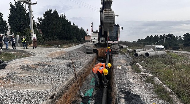 İSU, Çayırovada Hummalı Altyapı Çalışmaları Gerçekleştiriyor