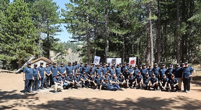 Kahraman Gaziler Konya Büyükşehirin Kampında Buluştu