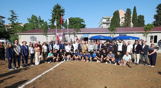 Türk Futboluna Yıldızlar Yetiştiren Yüce Spoun Tesisi Yenilendi