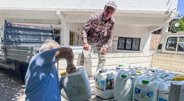 Yenişehir Belediyesinden çiftçiye organik gübre desteği