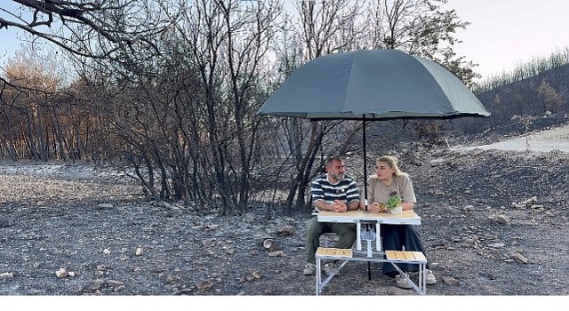 Atik Ailesi ve TEMA Vakfından Orman Yangınlarına Karşı Dikkat Çeken İş Birliği: Yanmış Ormanda Kamp