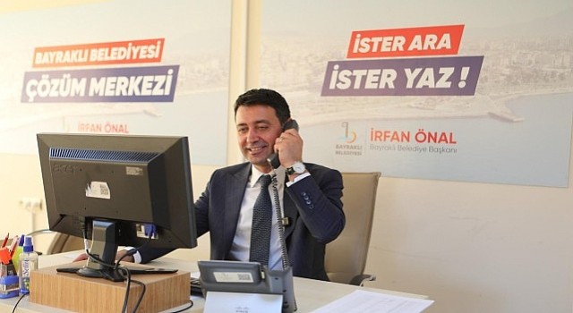 Bayraklı;da 15 ayda 26 bin 456 talep çözüme kavuştu