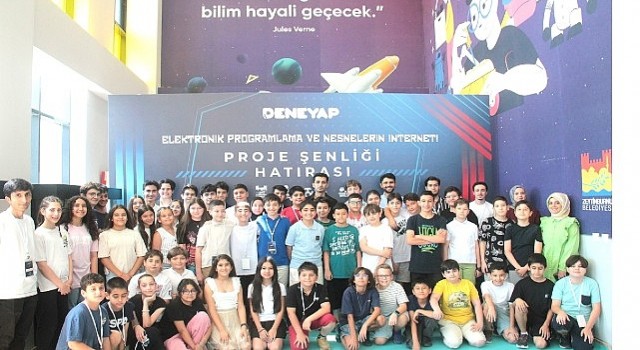 Bilim Zeytinburnu Deneyap Atölyelerinde 3. Eğitim Başlığı Başarıyla Tamamlandı