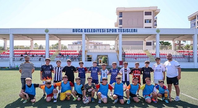 Bucanın minik kramponları yaz tatilini dolu dolu geçiriyor