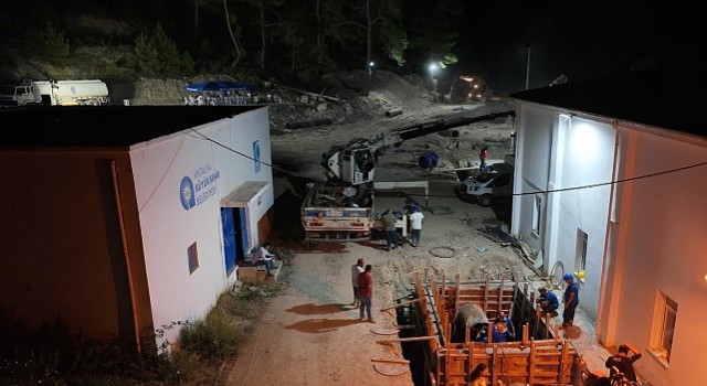 Büyükşehirden Alanyanın içme suyu altyapısına güçlü dokunuş