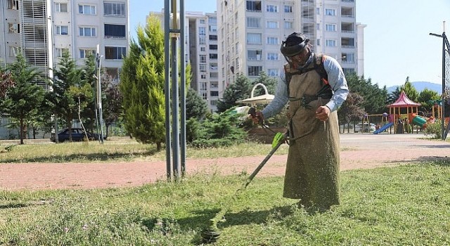 Canikte Parklar Bakımlı ve Tertemiz