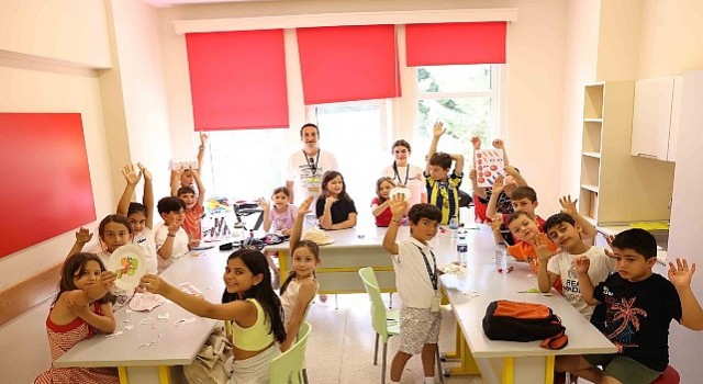 Çankayadan çocuklara yaz atölyesi