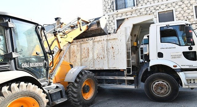 Çiğlide moloza kararlı müdahale, halka çağrı…