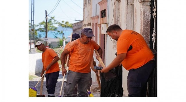 Cunda (Alibey) Adasında Kapsamlı Temizlik Seferberliği