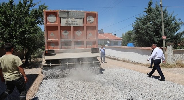 İçeriçumrada 35 Kilometrelik Yolun Asfalt Çalışmaları Başladı