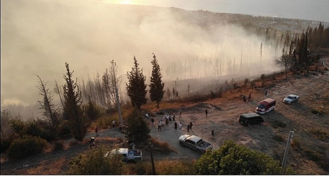 Karamürselde soğutma çalışmaları devam ediyor