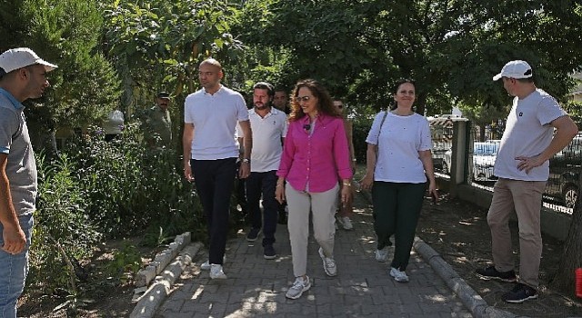 Karşıyaka Belediyesinden çevreci sulama: Yer altından yeşil alanlara!