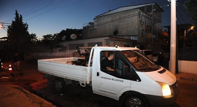 Karşıyakada ilaçlama seferberliği