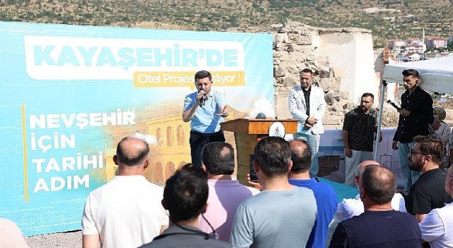 Nevşehir Belediyesinden Tarihi Adım; Kayaşehir Otel Projesi