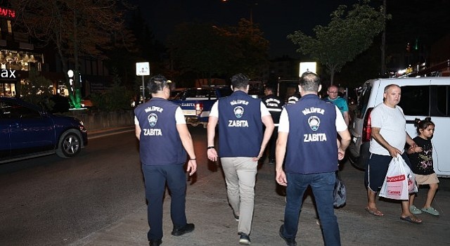 Nilüfer de seyyar satıcı operasyonu