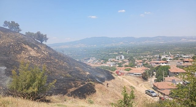 Turgutlu Derbentteki Yangın Büyümeden Söndürüldü