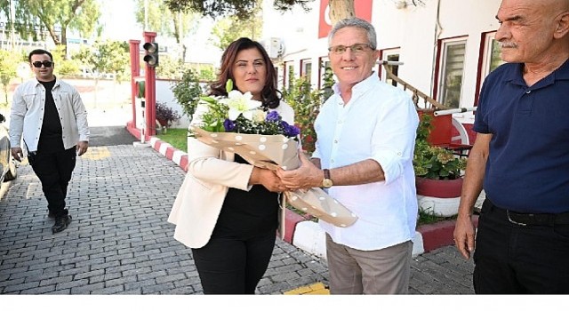 Başkan Çerçioğlundan ateş savaşçılarına ziyaret