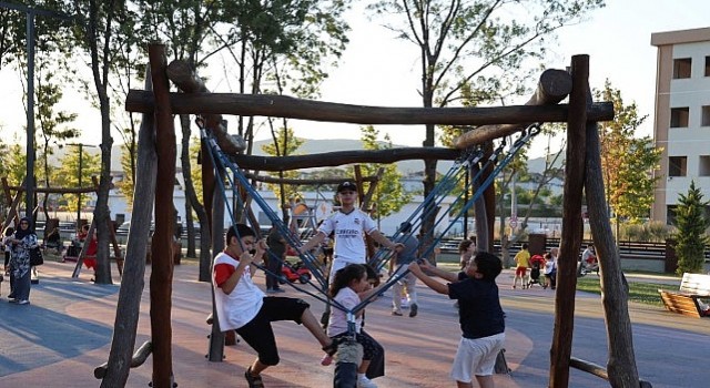 Bu parkta sağlık ve huzur bir arada