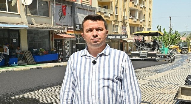 Büyükşehir, Somada Sıcak Asfalt Çalışmalarını Tamamladı