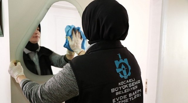 Büyükşehirden 7 ayda 2 bin 288 ev temizliği hizmeti