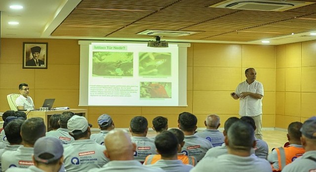 Büyükşehirden ilaçlama personeline eğitim