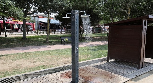 Büyükşehirden sahillerde su tasarrufu hamlesi