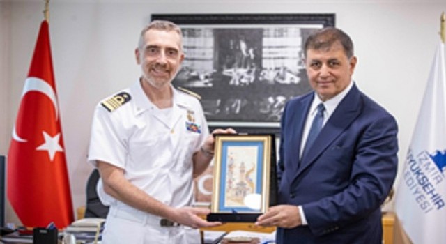 İtalyan Donanması heyetinden Başkan Tugaya ziyaret