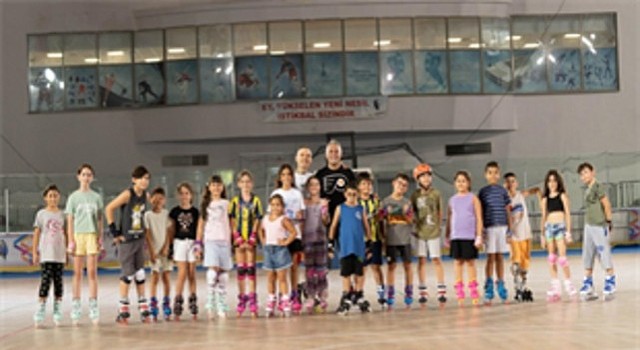 İzmirde tekerlekli paten kursuna ilgi yoğun