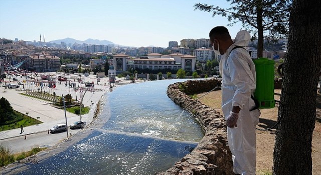 Keçiören Belediyesinden halk sağlığı için ilaçlama seferberliği