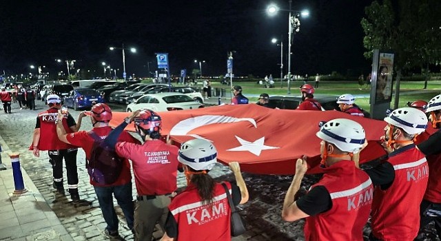 Konakta sessiz yürüyüş