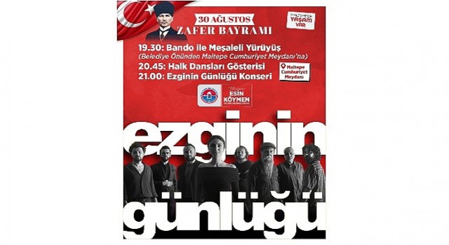 Maltepe, 30 Ağustos Zafer Bayramının 103. Yılına Hazır