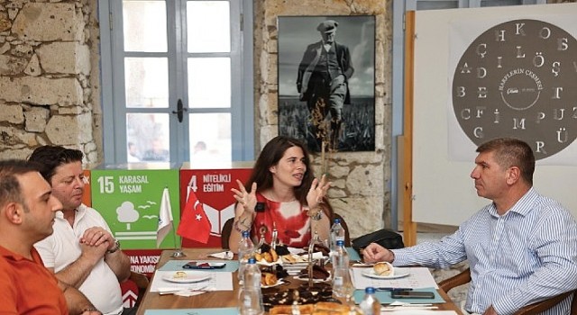 SODEM Yönetim Kurulu Toplantısı Çeşmede Gerçekleştirildi