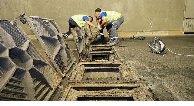 ASATtan altgeçitlerde gece mesaisi