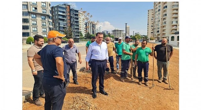 Başkan Abdullah Özyiğit iki mahallede çalışmaları yerinde inceledi