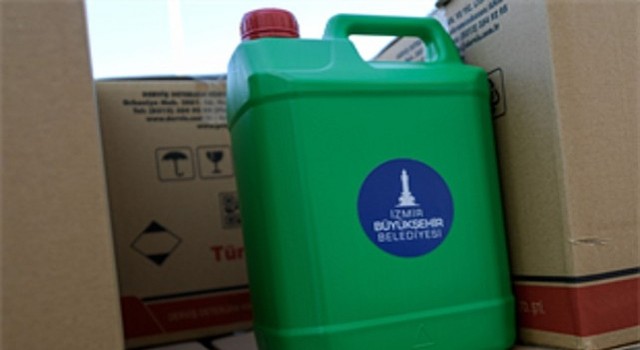 İzmir Büyükşehir Belediyesinden okullara hijyen seti desteği