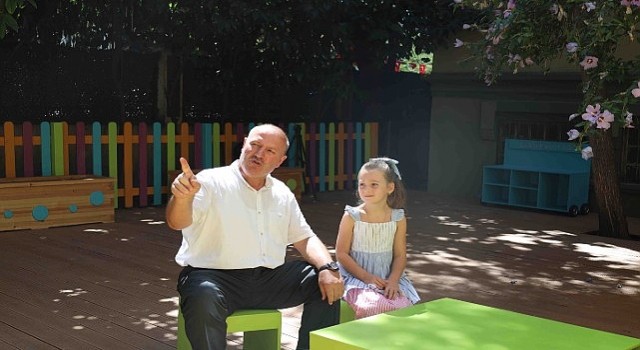 İzmit Ulugazi İlkokuluna masal gibi bir bahçe