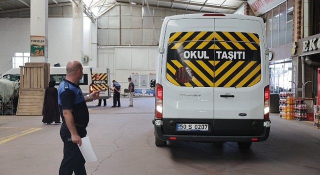 Okul Servislerine Yönelik Kapsamlı Denetim Yapıldı