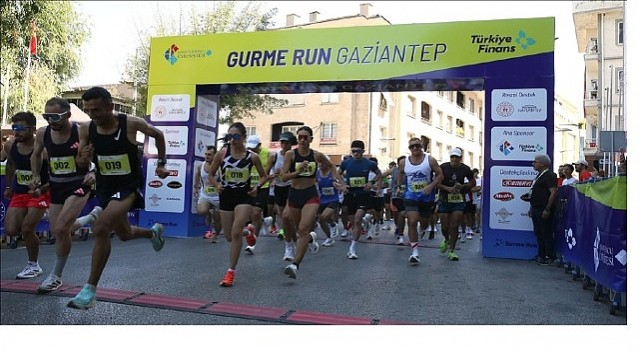 Türkiye Finansın Ana Sponsoru olduğu Gurme Run Gaziantep Yarı Maratonu gerçekleşti