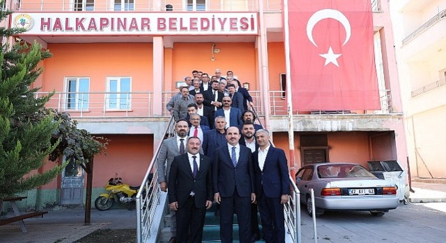 Başkan Altay Halkapınar ve Emirgazi yi Ziyaret Etti