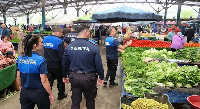 Buca Belediyesi nden pazar yerlerinde denetim