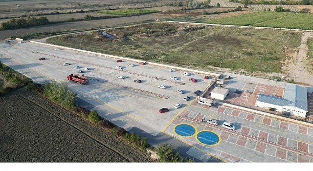 İnegöl Belediyesinin Yeni Sürücü Eğitim Alanı Hizmete Girdi