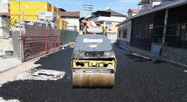 Kaliteli ulaşım için Osmangazinin yollarında çalışma var