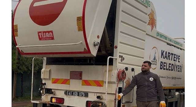 Kartepe Belediyesi nden Temizlikte Örnek Uygulama