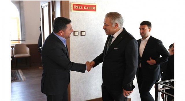 Başkan Arı, Emniyet Müdürü Karamanı Makamında Ağırladı