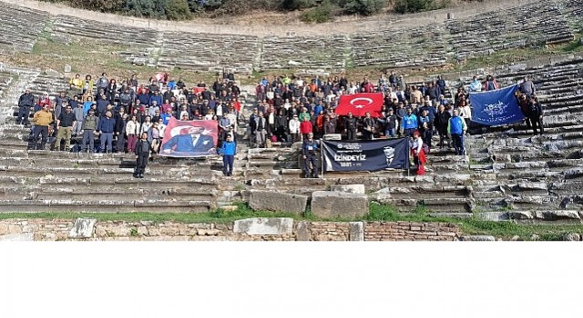 Başkan Çerçioğlu, Ataya Saygı Doğa Yürüyüşü Etkinliği Düzenledi