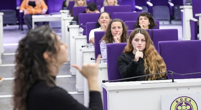 Buca Belediyesinden engelsiz hizmet için önemli adım; Belediye personeline işaret dili eğitimi