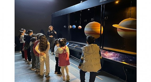 Çiğlide Miniklerin Uzay Yolculuğu